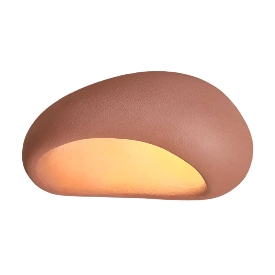 Lampa Sufitowa Minimalistyczna w Stylu Wabi Sabi z Organiczną Formą