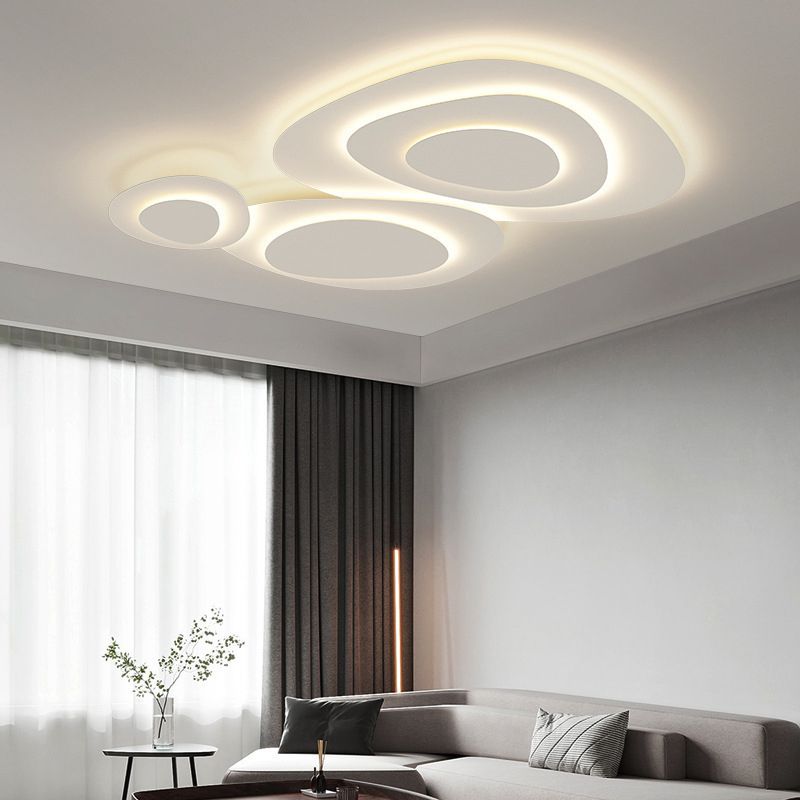 Lampa Sufitowa Nowoczesna z Organicznym Kształtem Obłoku