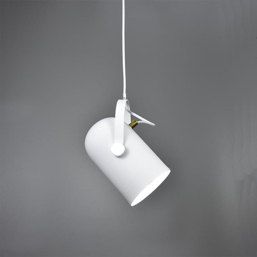 Skandynawska Lampa Wisząca z Regulowanym Kloszem