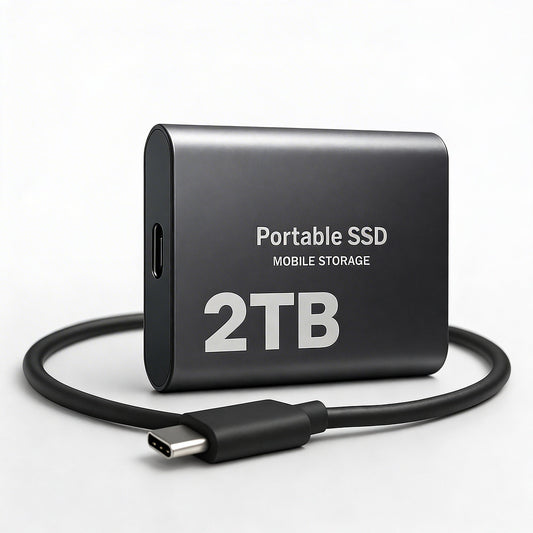Dysk SSD Zewnętrzny Przenośny z USB-C 2TB