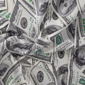 Komplet Pościeli z Nadrukiem Dolarów z Zamkiem Błyskawicznym
