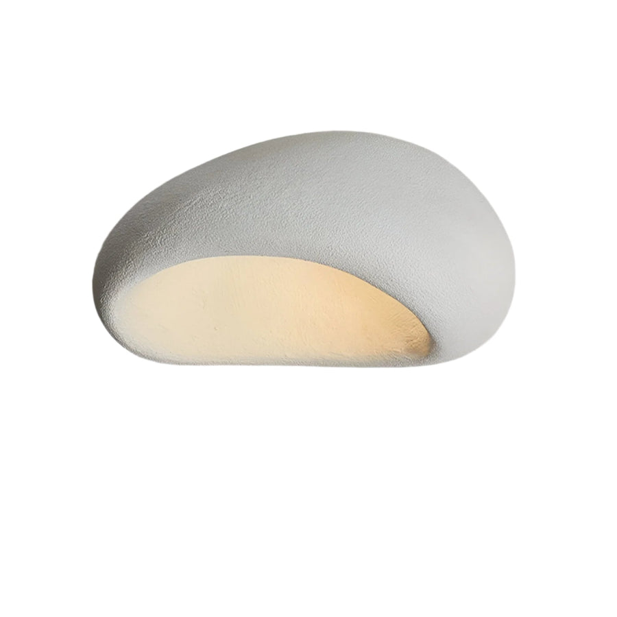 Lampa Sufitowa Minimalistyczna w Stylu Wabi Sabi z Organiczną Formą