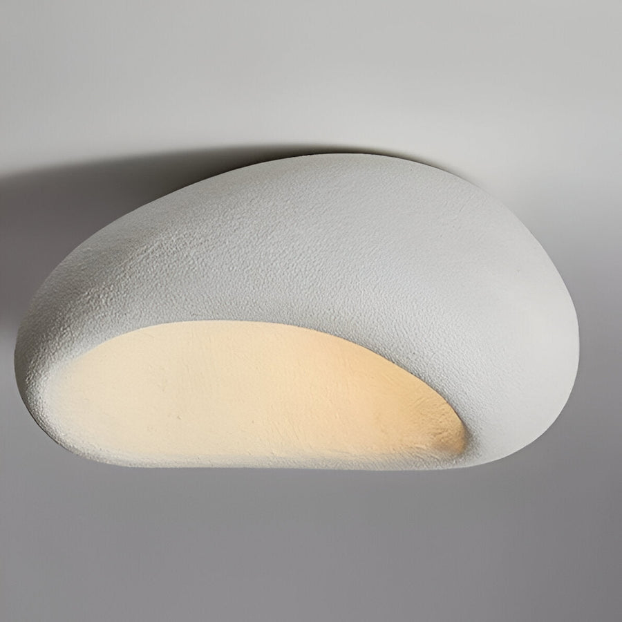 Lampa Sufitowa Minimalistyczna w Stylu Wabi Sabi z Organiczną Formą