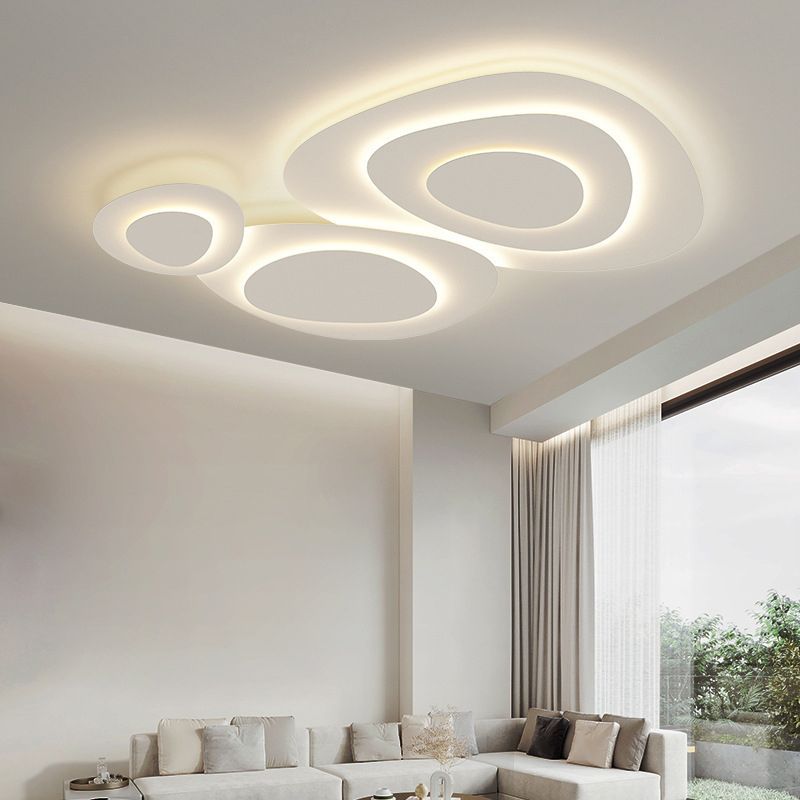 Lampa Sufitowa Nowoczesna z Organicznym Kształtem Obłoku