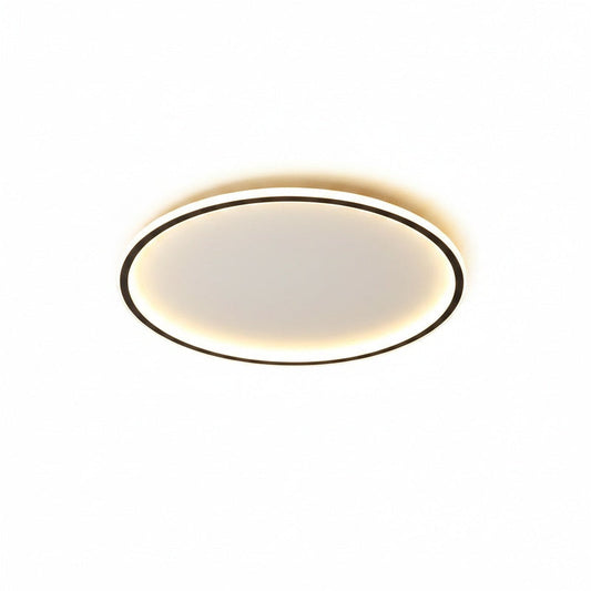 Lampa Sufitowa Skandynawska Okrągła z Wbudowanym LED