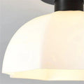Lampa Sufitowa Vintage z Falowanym Kloszem i Oprawką