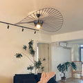 Lampa Wisząca Nowoczesna z Asymetrycznym Kloszem Drucianym