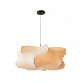 Lampa Wisząca Skandynawska z Organicznym Kloszem w Stylu Wabi Sabi