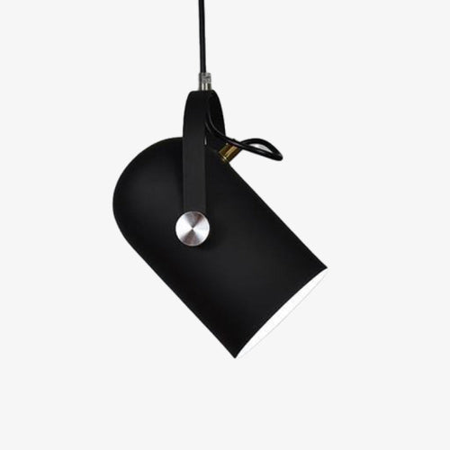 Skandynawska Lampa Wisząca z Regulowanym Kloszem