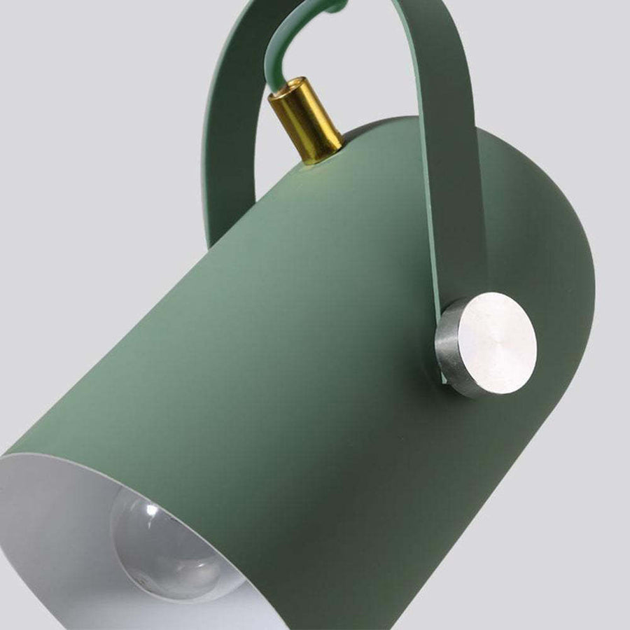 Skandynawska Lampa Wisząca z Regulowanym Kloszem