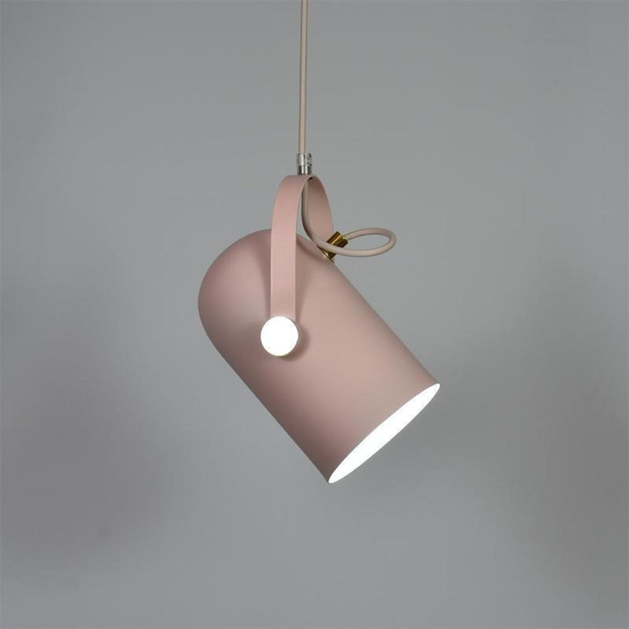 Skandynawska Lampa Wisząca z Regulowanym Kloszem
